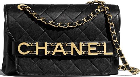 chanel logo on purse